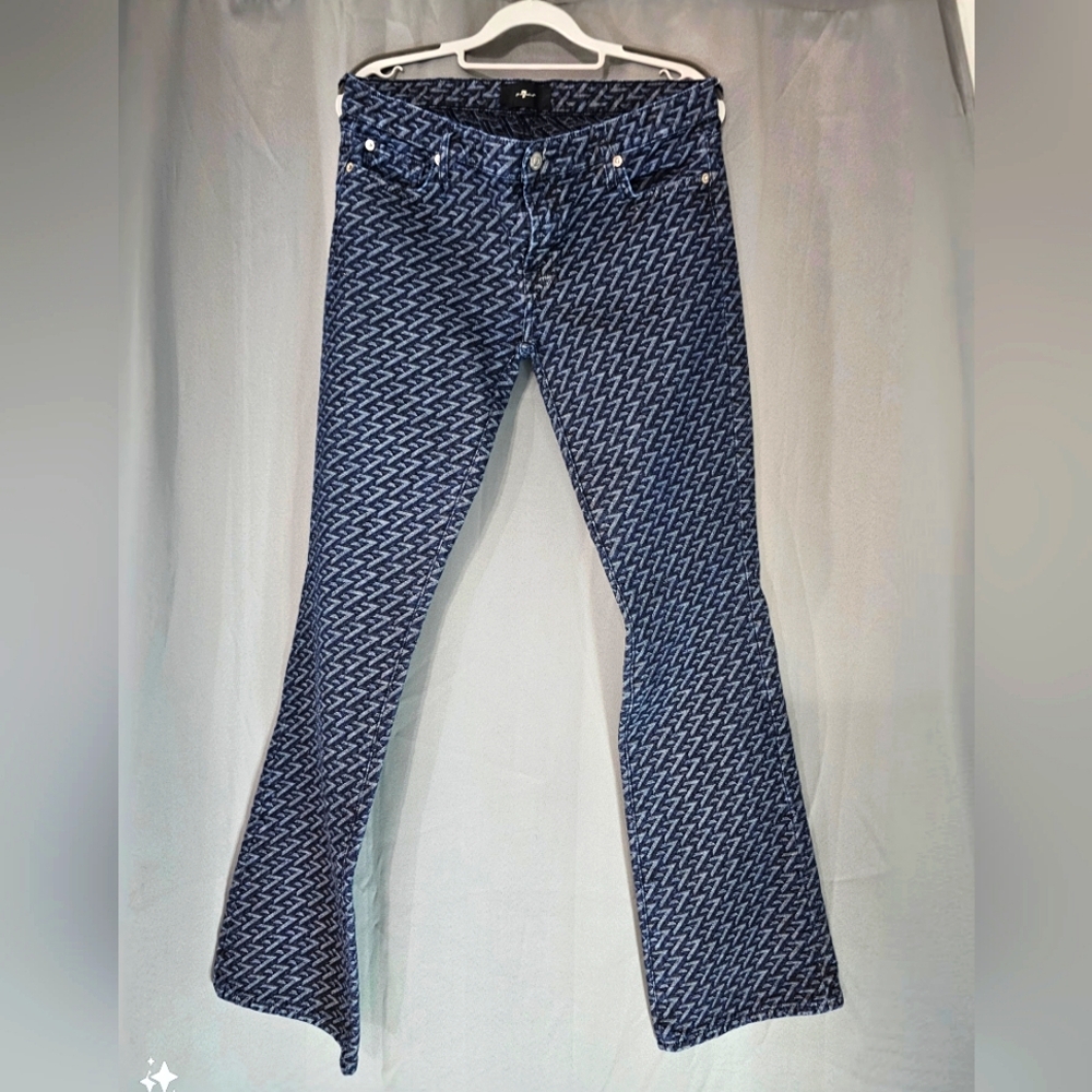 7 For All Mankind Original Bootcut Jeans, low rise, size 29